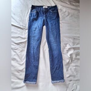 Women's Jessica Simpson Forever Cropped Dark-wash Jeans